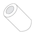 Newport Fasteners Round Spacer, #2 Screw Size, Natural Nylon, 1/4 in Overall Lg, 0.090 in Inside Dia 329079